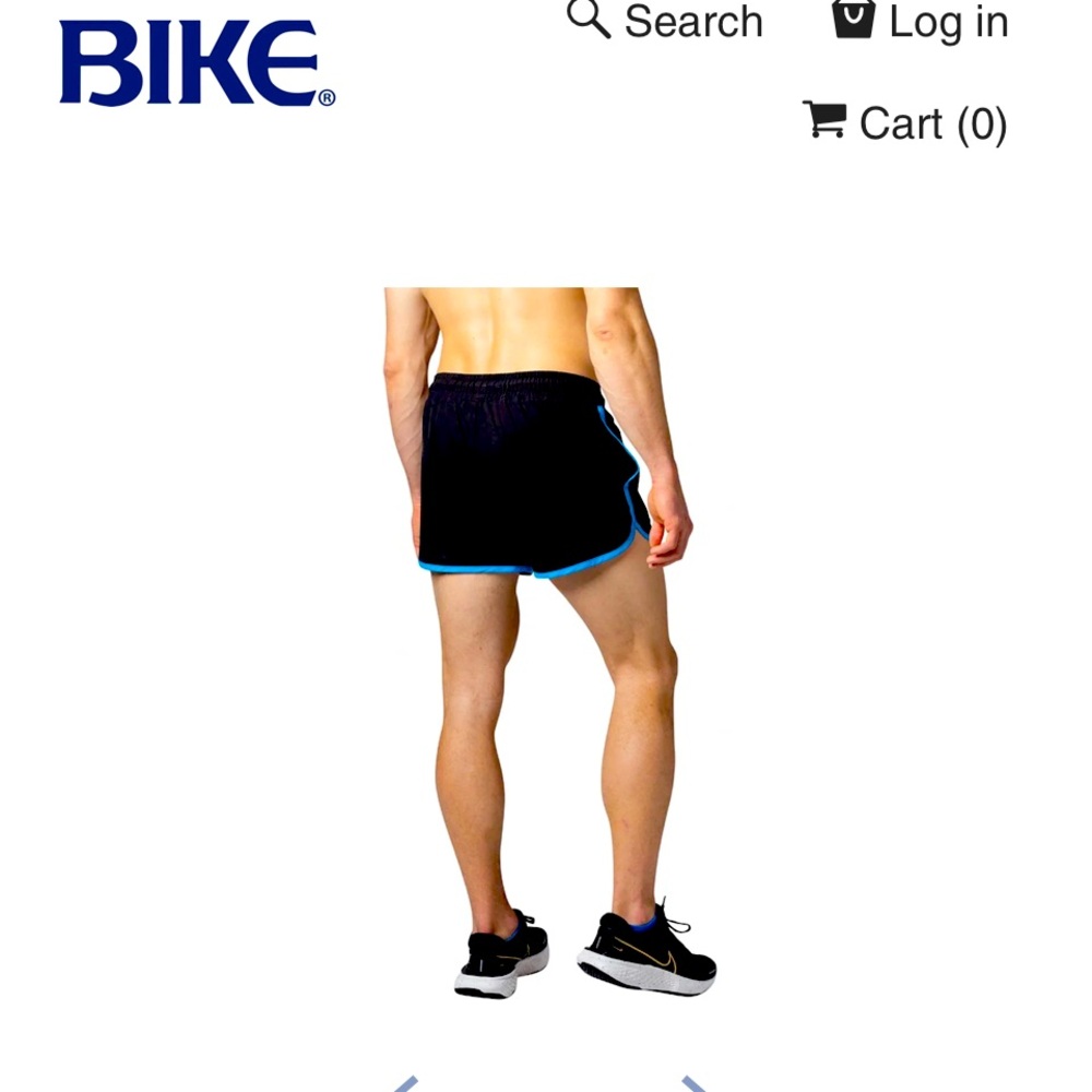 Bike athletic shorts 3 1/2 seam , with a liner ( super comfortable)